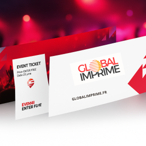 Ticket A5 Long 10,5 x 29,7 cm