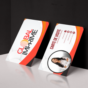 Cartes de Visite 8,5 x 5,5 cm Recto/Verso