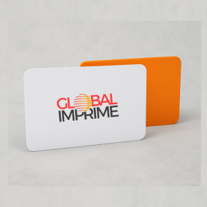 Carte Plastique Blanche