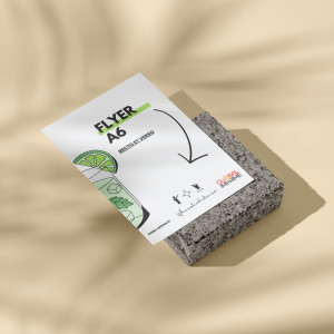 Flyer A6 recto/verso - Papier écologique