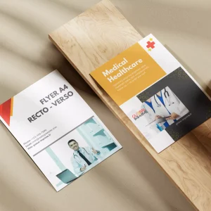 flyer A4 recto verso impression flyer A4 flyer publicitaire format A4 flyer 130g professionnel flyer promotionnel recto verso