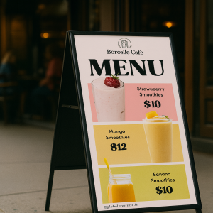 Stop-Trottoir Classique Noir A2