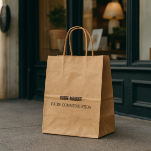 Sac Kraft Papier Eco 18 x 23 x 8 cm