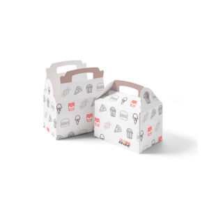 Boîtes Lunch avec Poignée 20 x 14 x 14 cm