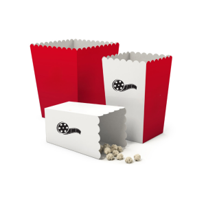 Étuis à Popcorn S 9,5 x 9,5 x 17,2 cm